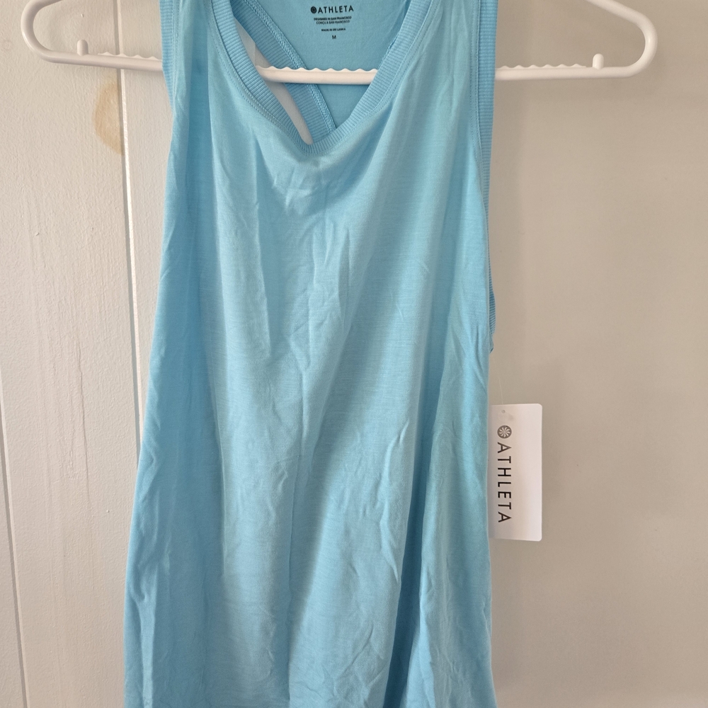 Athleta Light Blue Tank Top for Women